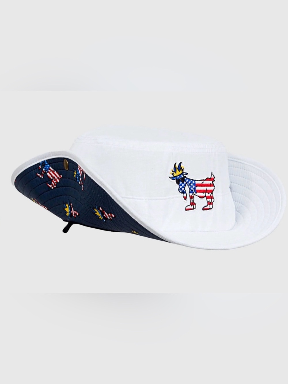 GOAT USA Freedom Bucket Hat NWT